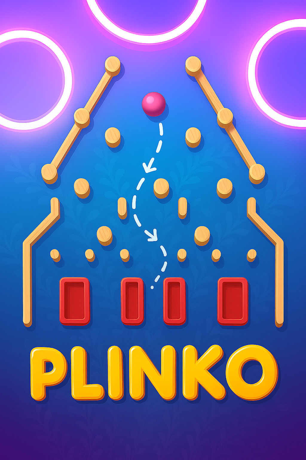 Стратегия высокий риск Plinko